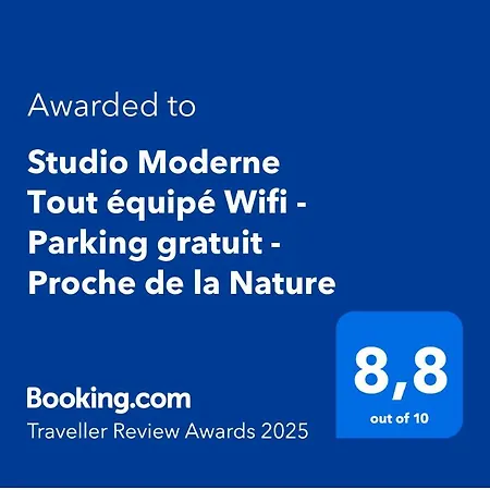 Studio Chaleureux Tout Equipe - Wifi - Parking Gratuit - Proche De La Nature * Wissembourg